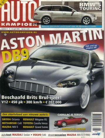 Autokampioen 8 2004 : Mazda MX5 - Renault Megane Sport beschikbaar voor biedingen