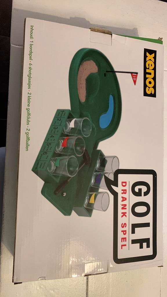 Golf spelletje, Hobby en Vrije tijd, Gezelschapsspellen | Bordspellen, Zo goed als nieuw, Ophalen of Verzenden