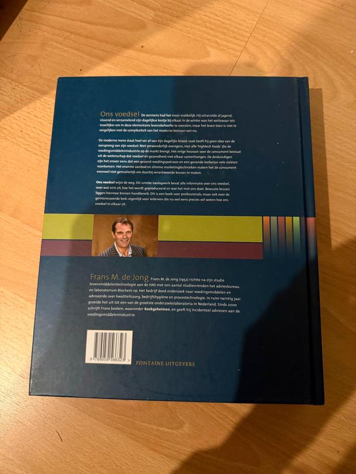 Ons Voedsel - Frans M. de Jong, Boeken, Kookboeken, Zo goed als nieuw, Ophalen of Verzenden