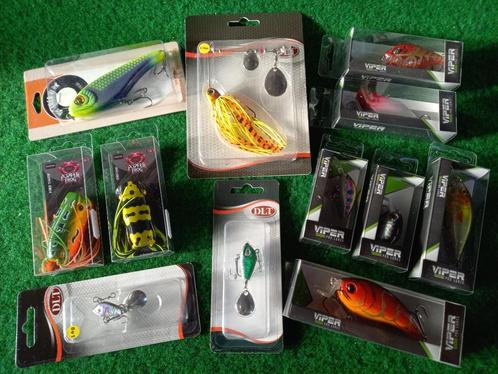 Set met Pluggen/kikkers/jerkbait/spinnerbait/spinjigs...., Watersport en Boten, Hengelsport | Roofvissen, Nieuw, Overige typen