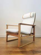 Vintage fauteuil 2254 van Børge Mogensen voor Fredericia, Ophalen, Hout, Gebruikt, 75 tot 100 cm