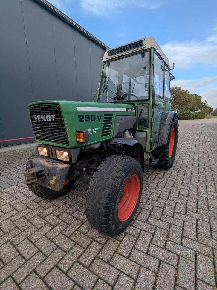 Fendt 260 V + Fendt GTA 380, Zakelijke goederen, Agrarisch | Tractoren, 7500 tot 10000, Fendt, 80 tot 120 Pk, Gebruikt, Ophalen of Verzenden