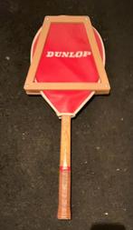 Vintage houten Dunlop tennisracket, Sport en Fitness, Tennis, Ophalen, Gebruikt, L4, Racket