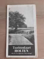 oude plattegrond toeristenkaart Holten, 1978, Gelezen, VVV, Ophalen of Verzenden, Landkaart