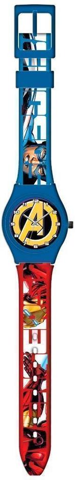 Avengers Horloge Marvel - Analoog, Ophalen of Verzenden, Nieuw, Blauw, Jongen
