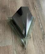 Art deco wandlamp, metaal en plexiglas., Ophalen of Verzenden, Zo goed als nieuw, Metaal