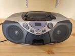 Draagbare Radio met CD Speler - Grijs, Ophalen, Gebruikt, Radio, Met cd-speler