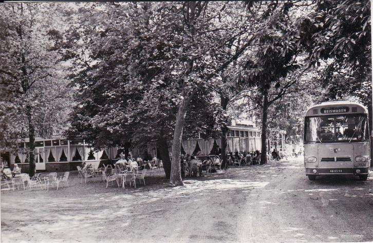 04014 Renswoude - Café Restaurant de Dennen - 1972, Verzamelen, Ansichtkaarten | Nederland, Ongelopen, Utrecht, 1960 tot 1980