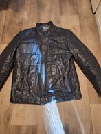 Stoer leren jack, Thomson and, Zwart, Maat 56/58 (XL), Ophalen of Verzenden