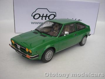 Alfa Romeo Sud Sprint 1976 Groen 1/18 Otto Mobile