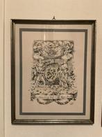 Pentekening van Max Weiss Roermond,1945., Antiek en Kunst, Kunst | Tekeningen en Foto's, Ophalen of Verzenden