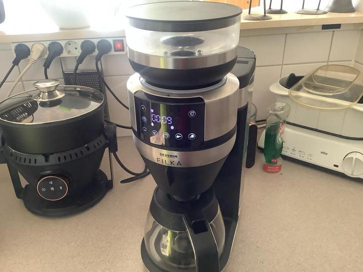 Severin Filka KA 4850 Koffiemachine - Nieuwstaat!, Witgoed en Apparatuur, Koffiezetapparaten, Nieuw, Koffiebonen, Koffiemachine