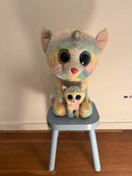 TY Knuffel Eenhoorn Regenboog Set, Ophalen, Gebruikt, Poes