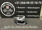 Audi Q3 8U voorbumper rechts 2011-2015 origineel, Auto-onderdelen, Carrosserie en Plaatwerk, Gebruikt, Ophalen of Verzenden, Bumper