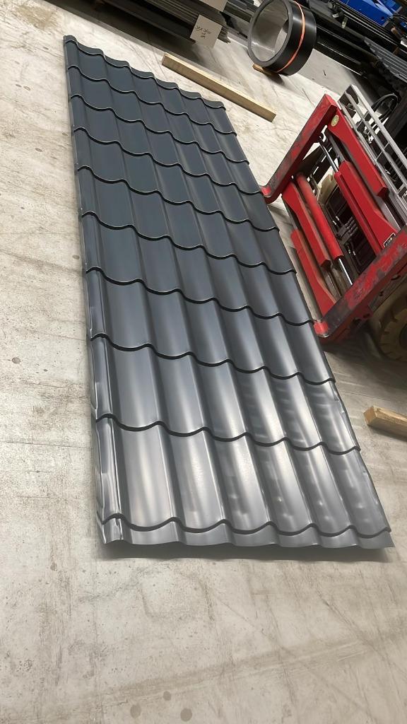 B-keus Dakpanplaten Antraciet 3300mm, Doe-het-zelf en Verbouw, Platen en Panelen, Nieuw, Overige materialen, Minder dan 20 mm