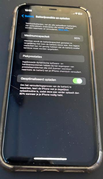 Iphone 11 64GB Black In zeer goede staat beschikbaar voor biedingen