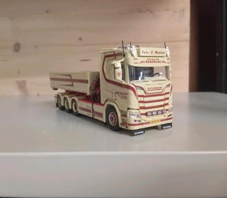 Scania R Peter E. Nielsen Denemarken Tekno, Hobby en Vrije tijd, Modelauto's | 1:50, Nieuw, Bus of Vrachtwagen, Tekno, Ophalen of Verzenden