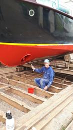 Motorboot - Lange tochten - Merwe kruiser - 10.40 meter, Watersport en Boten, Ophalen, Staal, Diesel, Zo goed als nieuw