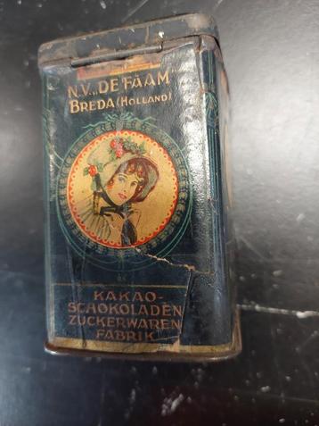 Vintage N.V. de Faam Breda Blik beschikbaar voor biedingen