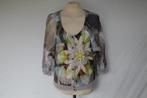 Mooie aparte katoenen blouse.Mt 36.Merk Latina, ., Ophalen of Verzenden, Zo goed als nieuw, .