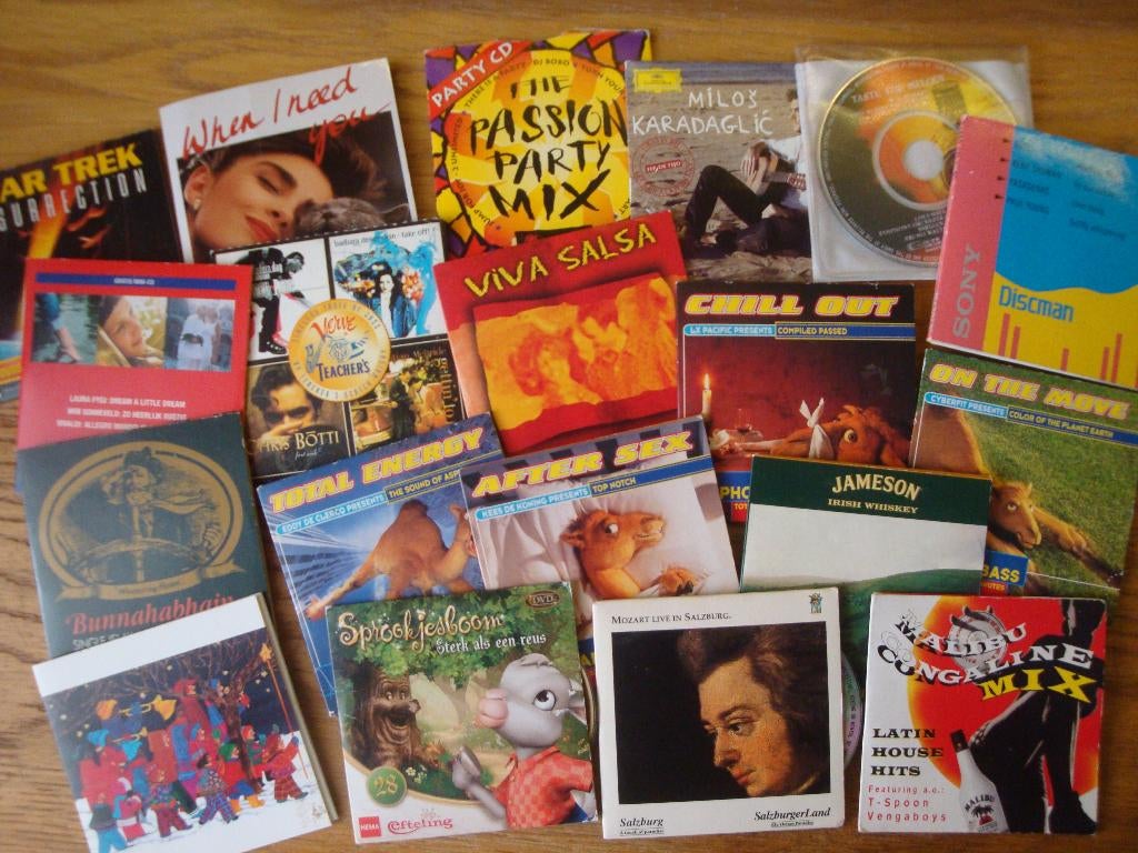 3" cdsingles Reklame uitgaves 18 stuks, Ophalen of Verzenden, Gebruikt