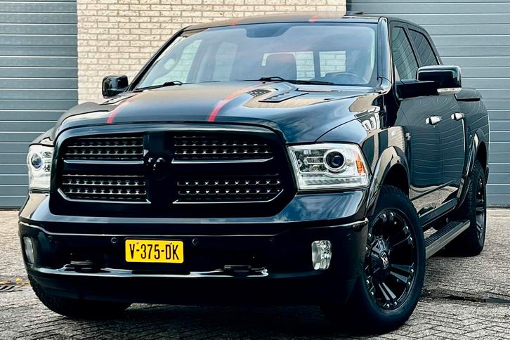Dodge Ram 1500 5.7 V8 4x4 CrewCab 2017 Dubbele Prins gastank, Auto's, Bestelauto's, Bedrijf, 360° camera, 4x4, ABS, Achteruitrijcamera