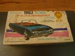 1963 Premier's Ford Thunderbird Convertible model kit, Overige merken, Auto, Groter dan 1:32, Ophalen of Verzenden