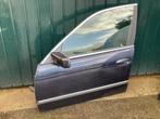 Linker deur BMW 523I E39 1998 touring orientblau, Auto-onderdelen, Ophalen, Gebruikt, BMW, Deur