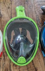 Snorkelmasker kleur groen maat S/M, Ophalen of Verzenden, Zo goed als nieuw, Snorkelmasker