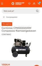 Contimac compressor 380 airpress ingersoll rand cremers, 100 liter of meer, Ophalen, Zo goed als nieuw
