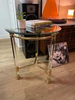 2x Vintage Hollywood Recency design Bijzettafels 30 euro p/s, Huis en Inrichting, Tafels | Bijzettafels, Minder dan 55 cm, Gebruikt