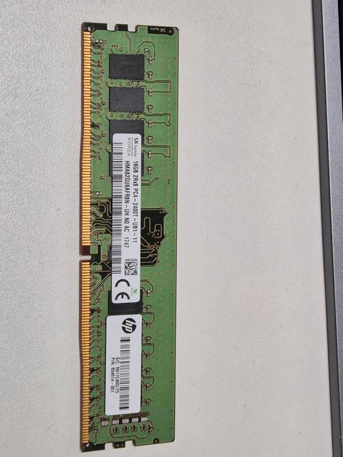 SK Hynix 16GB PC4-2400T desktop geheugen, Computers en Software, RAM geheugen, Gebruikt, Desktop, 16 GB, DDR4, Ophalen of Verzenden