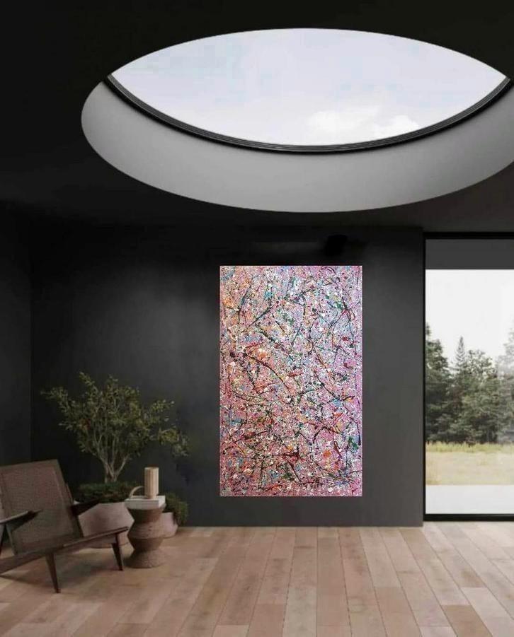 Living  My Life, Antiek en Kunst, Kunst | Schilderijen | Abstract, Ophalen