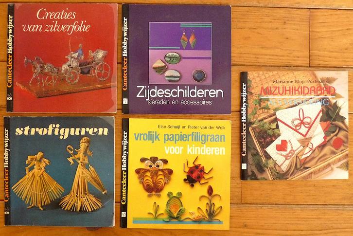 Knutselen: 5 x cantecleer - hobbyboekjes zeer divers, Hobby en Vrije tijd, Knutselen, Nieuw, Knutselwerk, Verzenden