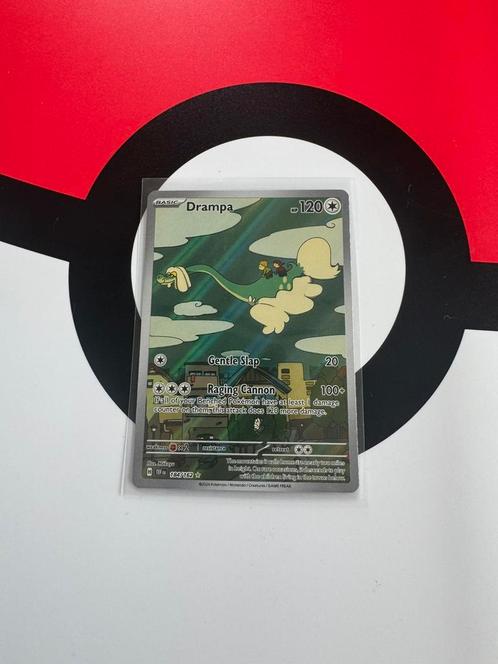Drampa illustration rare pokemon, Hobby en Vrije tijd, Verzamelkaartspellen | Pokémon, Zo goed als nieuw, Losse kaart, Ophalen of Verzenden