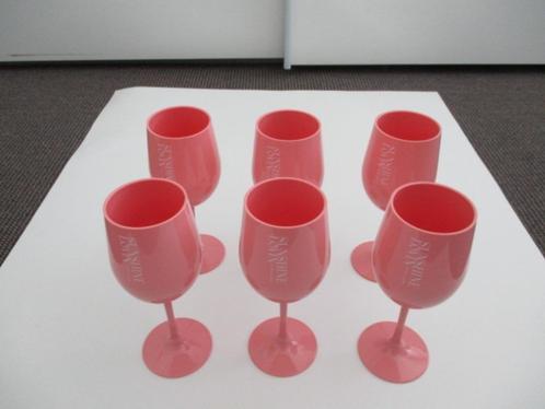 Riviera Maison, 6 wijnglazen kunststof, Huis en Inrichting, Keuken | Servies, Nieuw, Glas of Glazen, Overige stijlen, Overige materialen