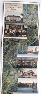Panorama der Badischen Schwarzwaldbahn [c1900] Spoorlijn, Antiek en Kunst, Ophalen of Verzenden