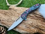 Micarta Canvas Flipper Pocket Military Edition zakmes, Ophalen of Verzenden, Mes of Dolk