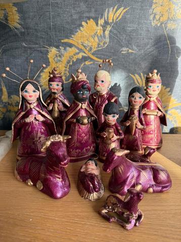 Kerstgroep keramiek beschikbaar voor biedingen