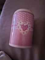 Voorraadpot Clayre & Eef, Huis en Inrichting, Woonaccessoires | Kandelaars en Kaarsen, Overige materialen, Wit, Ophalen of Verzenden