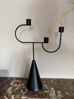 FERM living Avant Candelabra 39 cm, Overige materialen, Zwart, Ophalen of Verzenden, Zo goed als nieuw