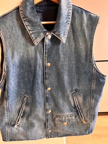 ORGINEEL DENIM GILET GIVENCHY Maat M beschikbaar voor biedingen