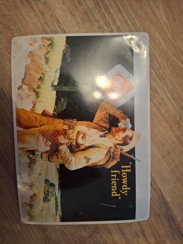 Coca-Cola Metalen Bord - Vintage Soldaten Reclame beschikbaar voor biedingen