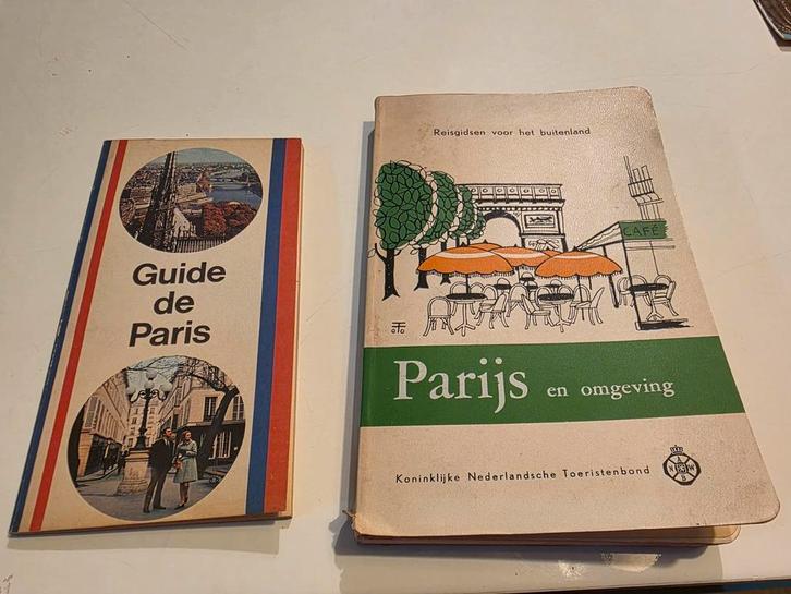 Reisgids ANWB en plattegrond Parijs, Frankrijk uit 1969, Antiek en Kunst, Antiek | Boeken en Bijbels, Ophalen of Verzenden