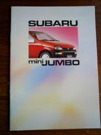 Subaru Mini Jumbo [ 1990 ], Verzenden, Zo goed als nieuw, Overige merken