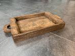 Oude Houten Trog | 76x41cm | van €80 voor €60, Huis en Inrichting, Woonaccessoires | Dienbladen, Ophalen, Zo goed als nieuw, Rechthoekig