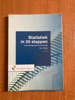 Arie Buijs - Statistiek in 20 stappen, Ophalen of Verzenden, Zo goed als nieuw, Arie Buijs