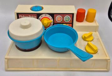 Fisher-Price Keuken 1978 - Vintage Speelgoed beschikbaar voor biedingen