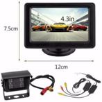 Achteruitrij camera + 4.3-monitor draadloos KJO66-D, Auto diversen, ., Nieuw, Ophalen of Verzenden, .