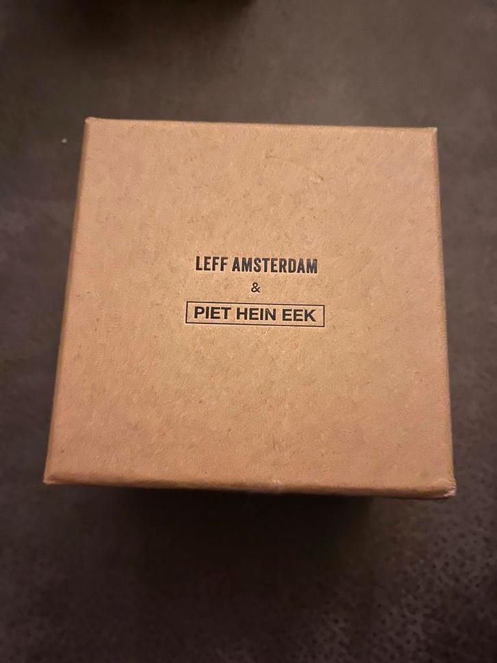 Leff amsterdam xxx, Sieraden, Tassen en Uiterlijk, Horloges | Heren, Zo goed als nieuw, Polshorloge, Overige merken, Staal, Ophalen of Verzenden